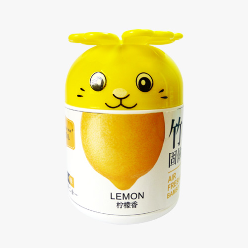 傾薰沐185g竹炭吸附因子香膏固體汽車香水車用空氣清新劑檸檬