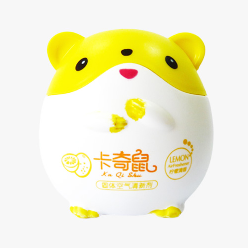 卡奇鼠235g玩具禮品老鼠造型空氣清香劑固體香膏香盒香薰
