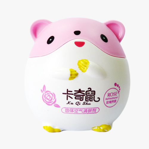 卡奇鼠235g固體香膏玫瑰清香劑空氣芳香劑汽車香水擺件