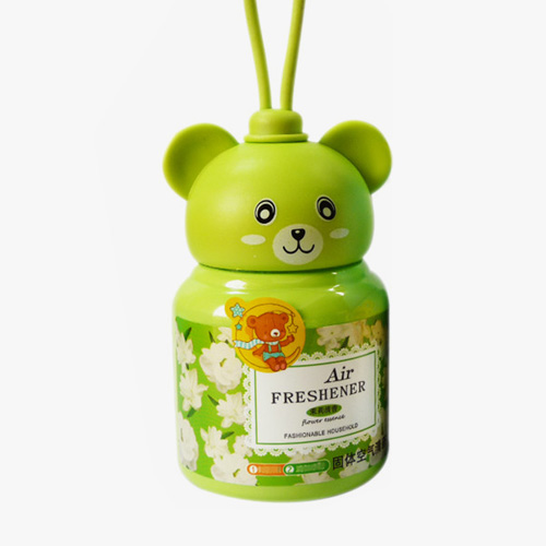 傾薰沐198g小熊香膏茉莉清香劑車用香水固體香盒擺設(shè)