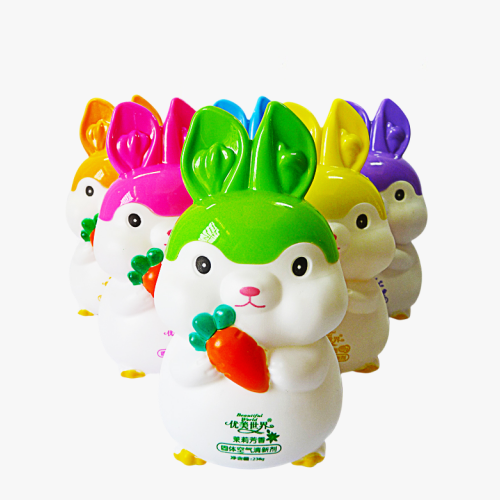 238g兔子固體香膏空氣清香劑空氣清新劑凈化劑汽車香水香薰