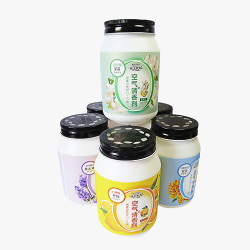 245g可樂瓶香膏清香劑 花朵空氣清新劑固體車載香水香薰 適用酒店賓館KTV商超賣場活動